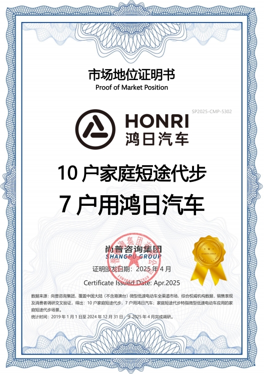 连获3项权威认证！鸿日汽车再迎高光时刻！(图3)